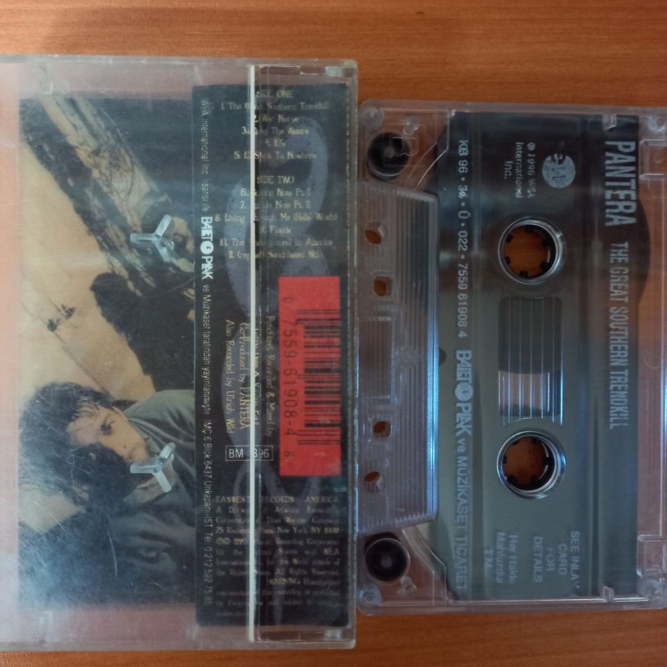 PANTERA - THE GREAT SOUTHERN TRENDKILL (1996) - KASET 2.EL