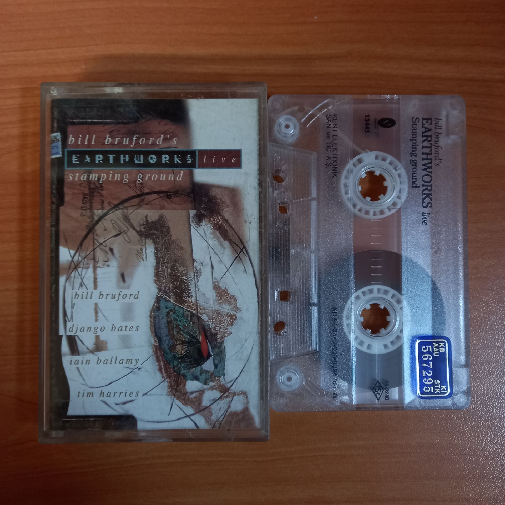 BILL BRAWFORD - BILL BRAWFORD'S EARTHWORKS / LIVE (1994) - KASET 2.EL