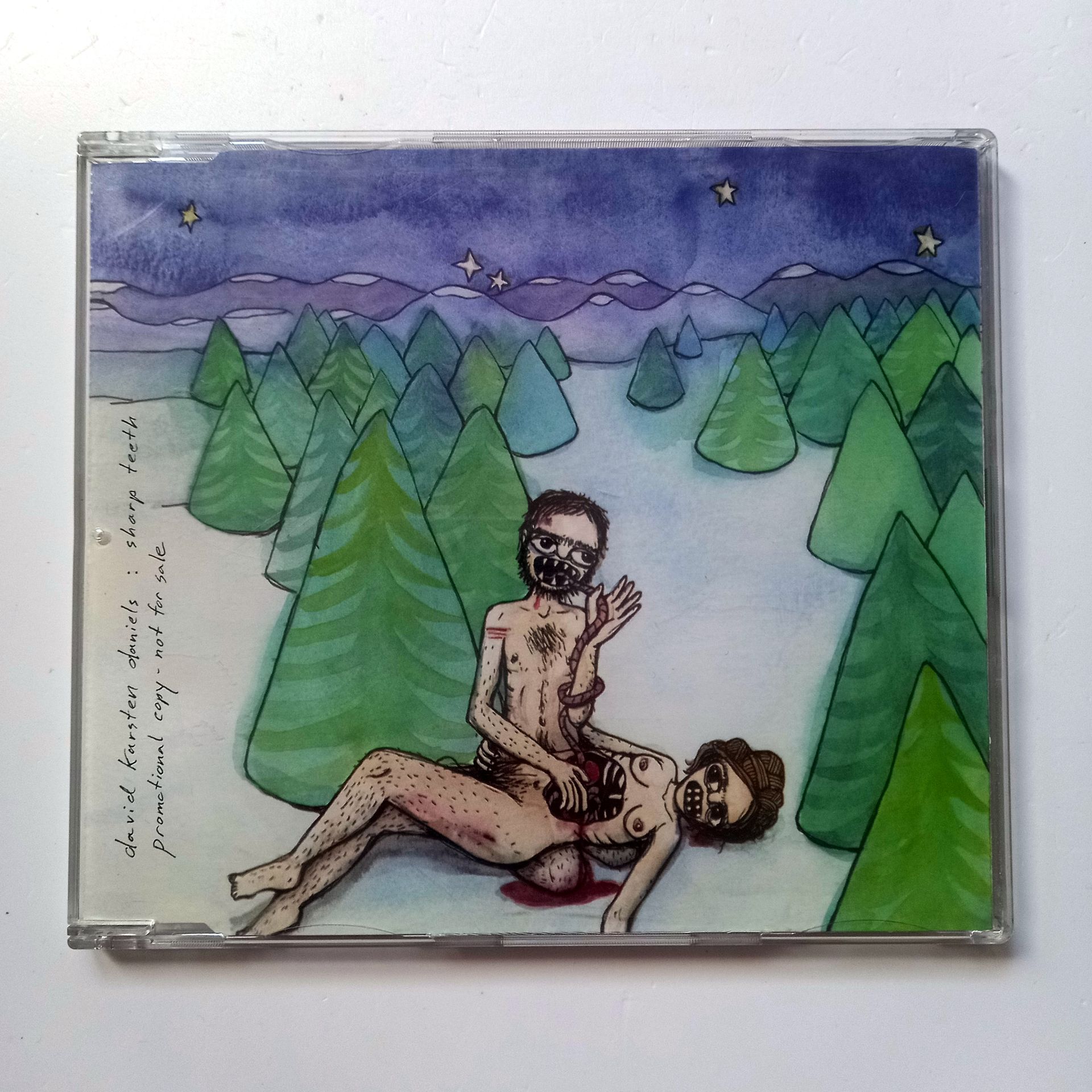 DAVID KARSTEN DANIELS – SHARP TEETH (2006) - CD PROMO 2.EL