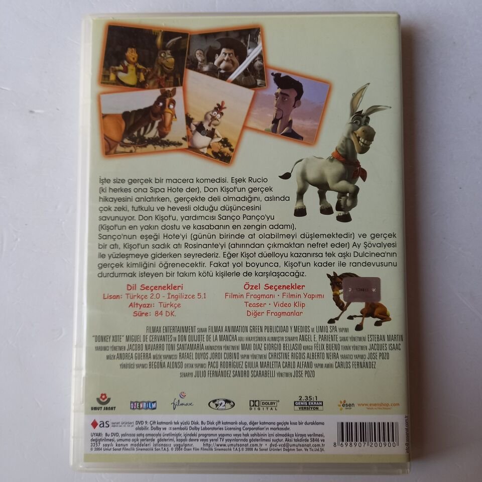DON KİŞOT / DONKEY XOTE - DVD 2.EL
