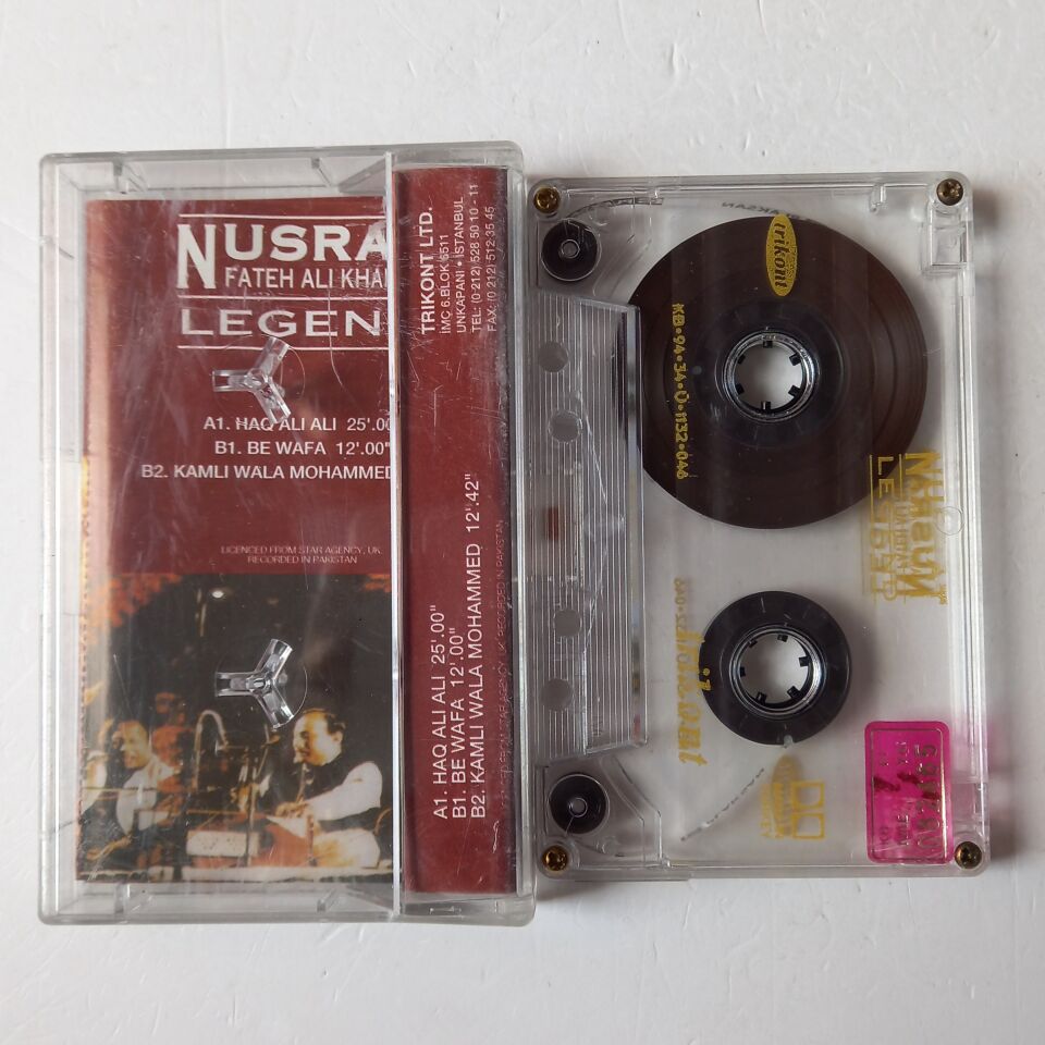 NUSRAT FATEH ALI KHAN – LEGEND (1994) - KASET 2.EL