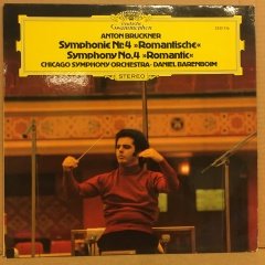 BRUCKNER SYMPHONIE 4 DANIEL BARENBOIM DG 2.EL PLAK