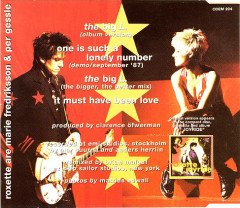 ROXETTE - THE BIG L (1991) - CD SINGLE 2.EL