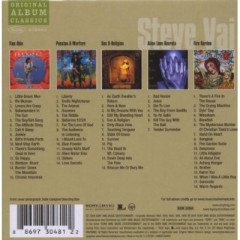 STEVE VAI - ORIGINAL ALBUM CLASSICS - 5CD CARDSLEEVE 2.EL