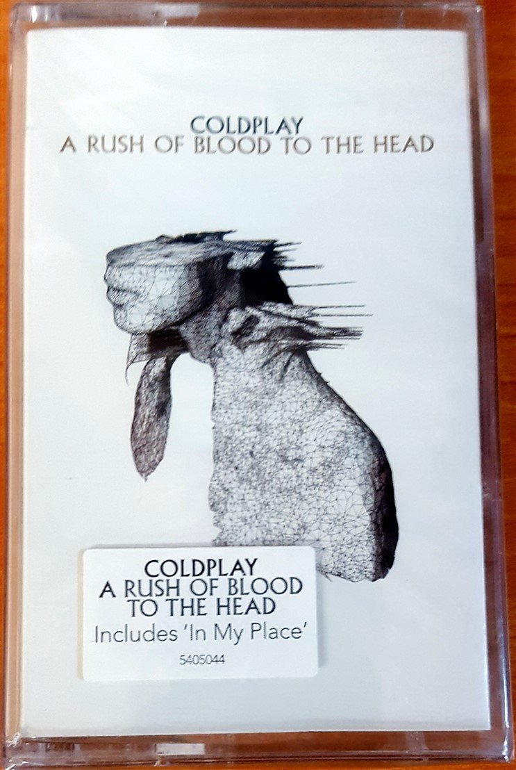 COLDPLAY - A RUSH OF BLOOD TO THE HEAD CASSETTE MADE IN EU ''NEW''