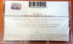 COLDPLAY - A RUSH OF BLOOD TO THE HEAD CASSETTE MADE IN EU ''NEW''