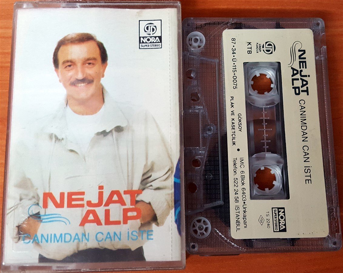NEJAT ALP - CANIMDAN CAN İSTE (1987) - KASET GÖKSOY 2.EL