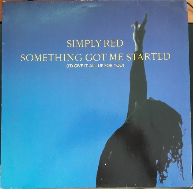 SIMPLY RED - SOMETHING GOT ME STARTED (1991) - 12'' MAXI SINGLE PLAK 2.EL