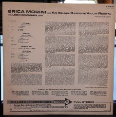 ERICA MORINI - AN ITALIAN BAROQUE VIOLIN RECITAL - VIVALDI,TARTINI,NARDINI,PERGOLESI - 2.EL PLAK