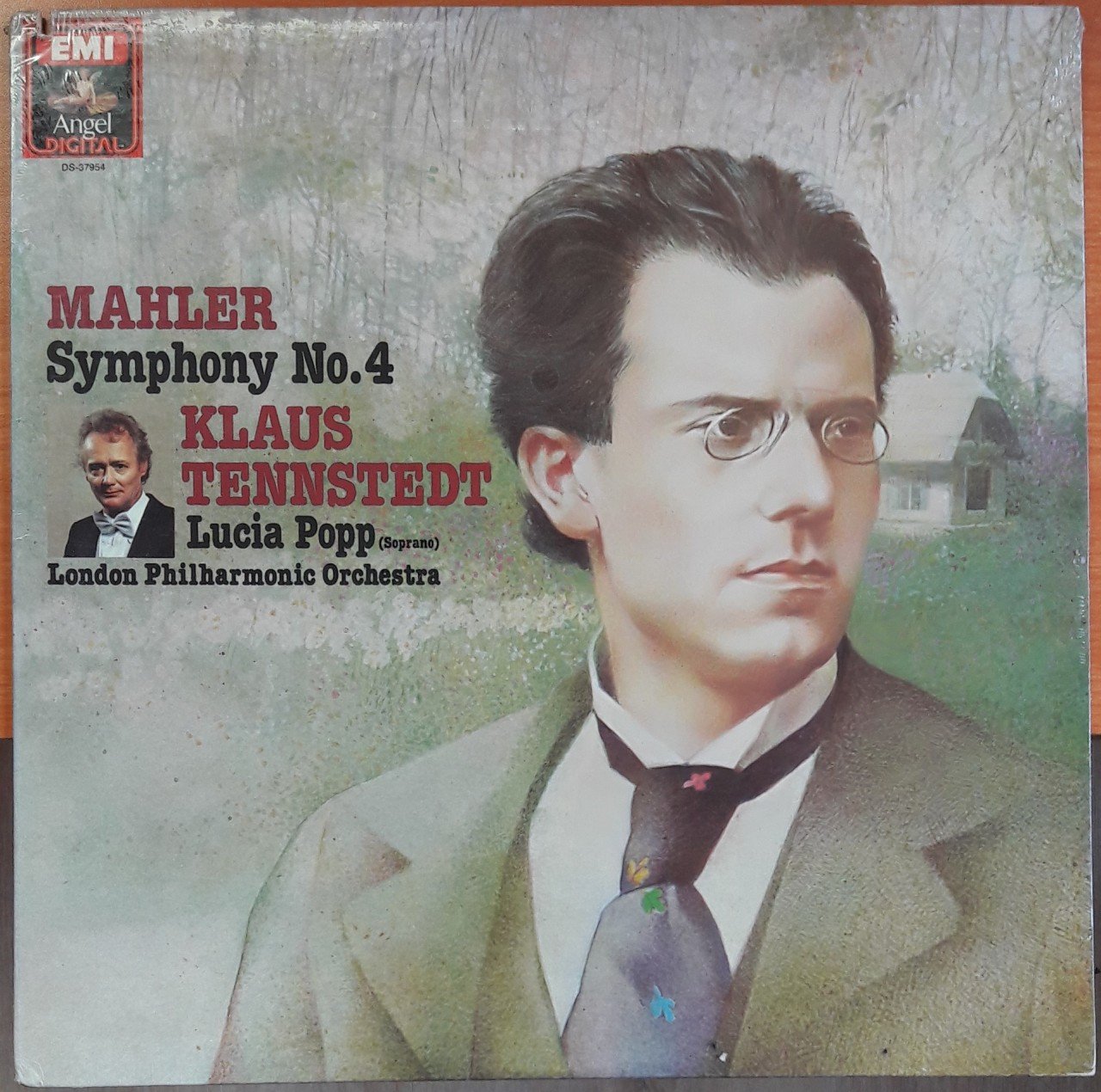 MAHLER: SYMPHONY NO.4, LUCIA POPP, LONDON PHILHARMONIC ORCHESTRA, KLAUS TENNSTEDT (1983) - DÖNEM BASKISI SIFIR PLAK