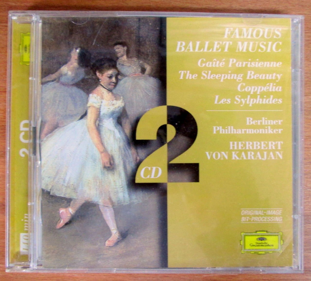 Famous BALLET MUSIC H. Von Karajan 2CD 2.EL