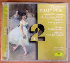 Famous BALLET MUSIC H. Von Karajan 2CD 2.EL