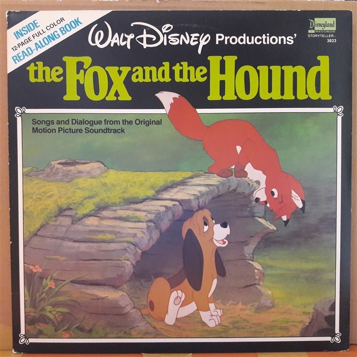 THE FOX AND THE HOUND - WALT DISNEY - LP PLAK 2.EL
