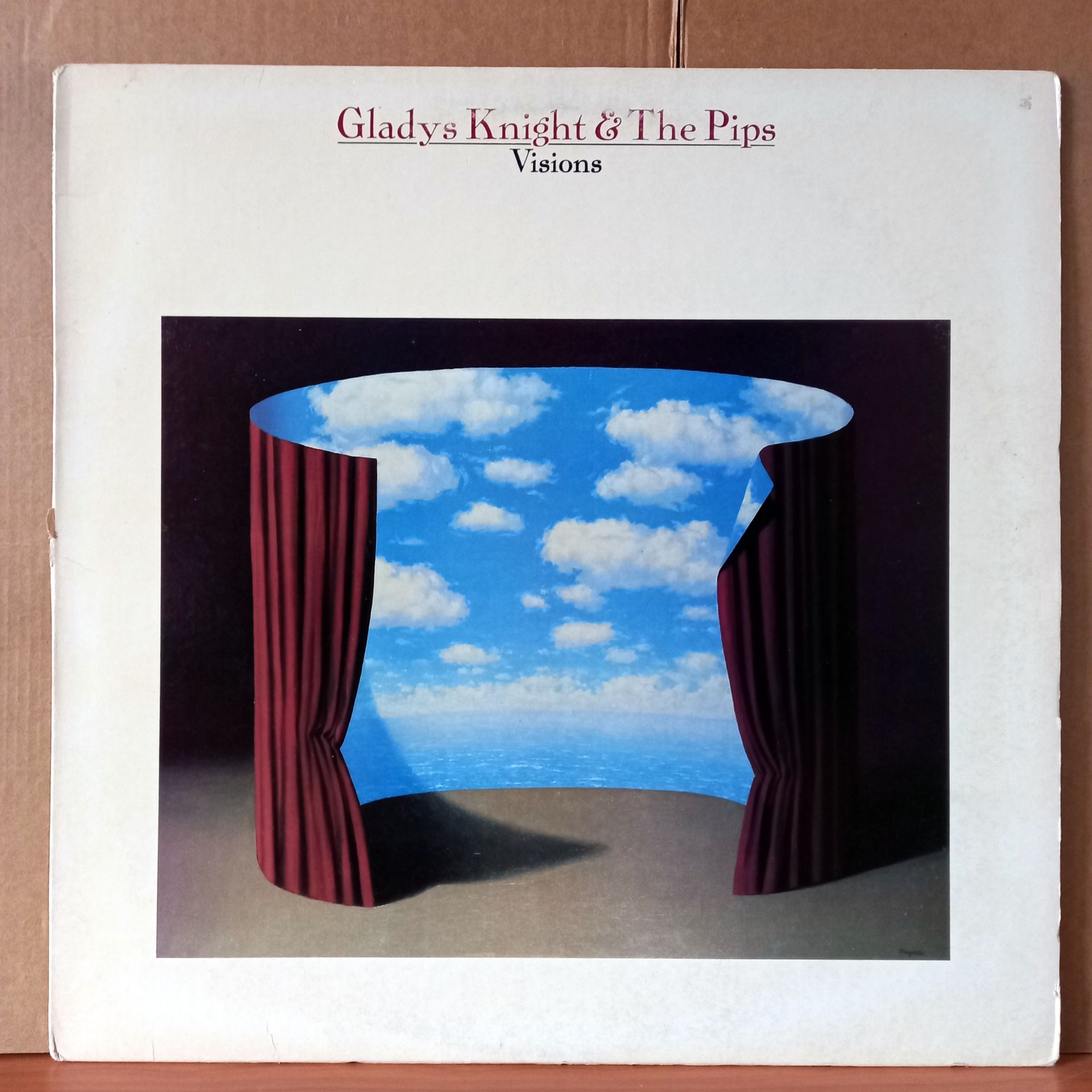 GLADYS KNIGHT & THE PIPS – VISIONS (1983) - LP 2.EL PLAK