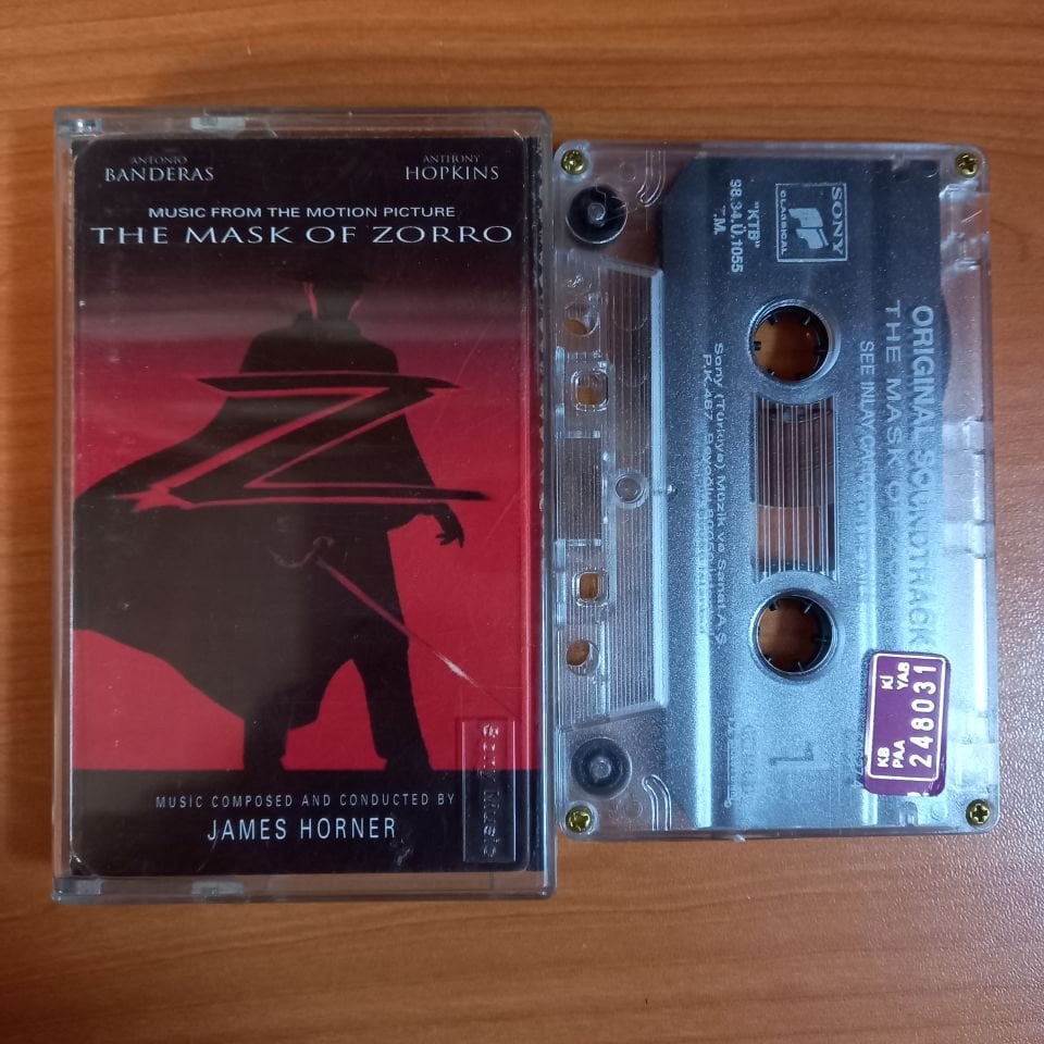 THE MASK OF ZORRO / SOUNDTRACK (1998) - KASET 2.EL