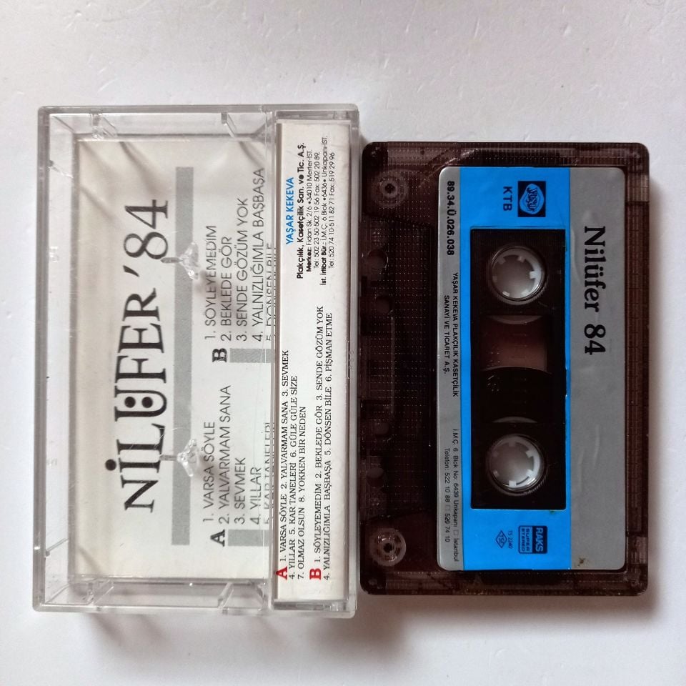NİLÜFER – NİLÜFER 84 (1989) - KASET 2.EL