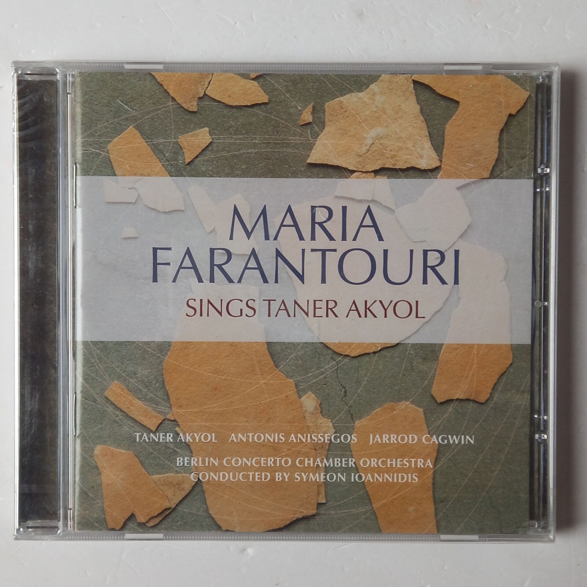 MARIA FARANTOURI – SINGS TANER AKYOL - CD SIFIR