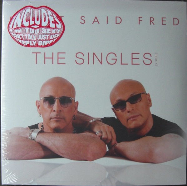 RIGHT SAID FRED - THE SINGLES (REDUX) (2023) - 2LP LIMITED EDITION PINK COLORED RENKLİ SIFIR PLAK