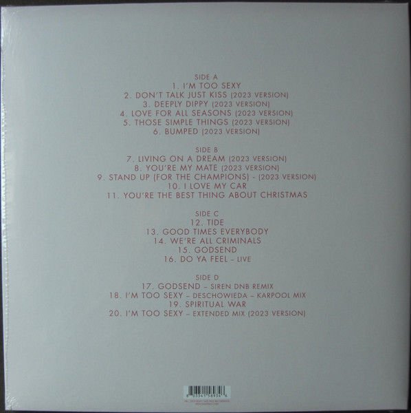RIGHT SAID FRED - THE SINGLES (REDUX) (2023) - 2LP LIMITED EDITION PINK COLORED RENKLİ SIFIR PLAK