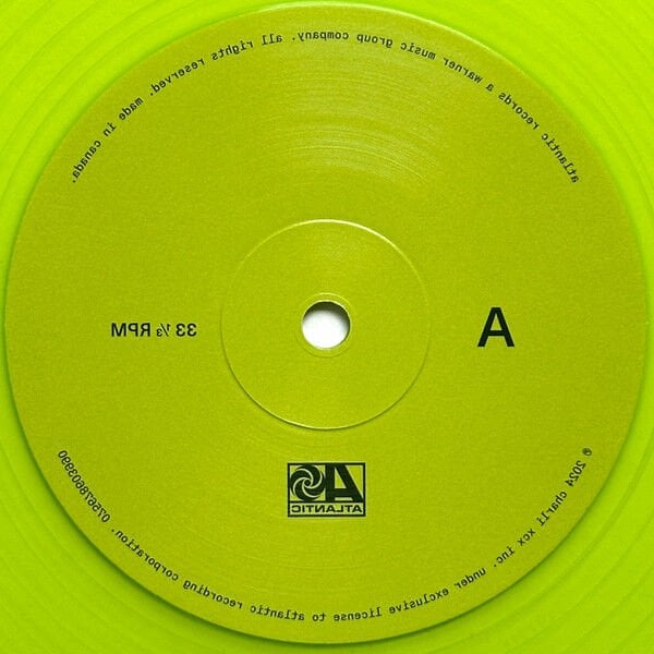 CHARLI XCX – BRAT AND IT'S COMPLETELY DIFFERENT (2025) - 2LP BRAT GREEN VINYL SIFIR PLAK