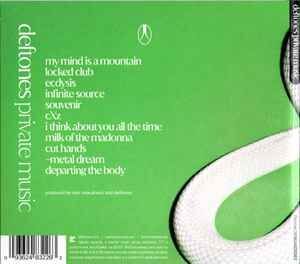 DEFTONES – PRIVATE MUSIC (2025) - CD GATEFOLD DIGISLEEVE AMBALAJINDA SIFIR