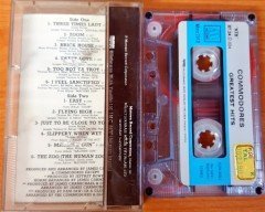 COMMODORES - GREATEST HITS (1987) MMY CASSETTE MADE IN TURKEY ''USED'' PAPER LABEL