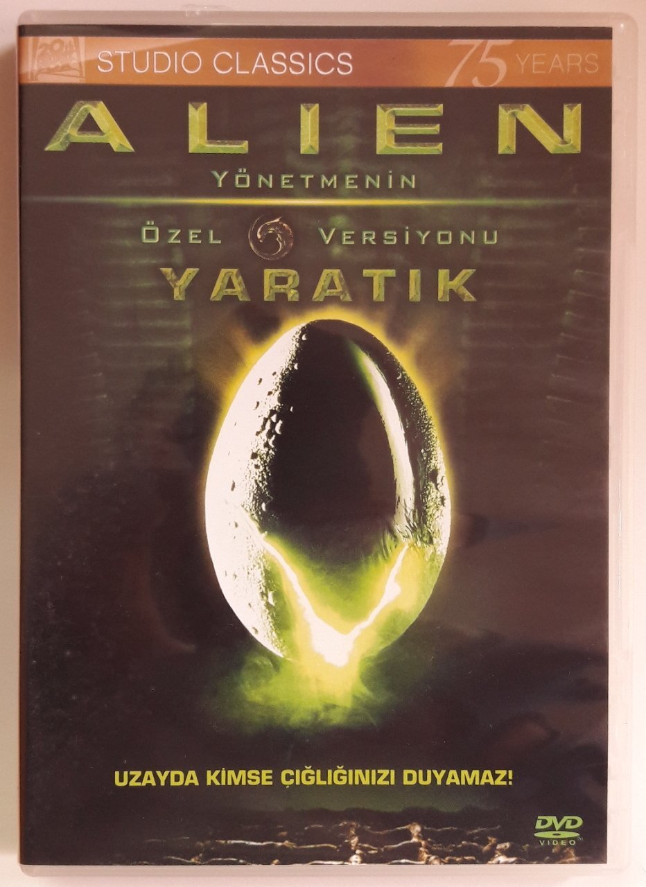 ALIEN (1979) - YARATIK - YÖNETMENİN ÖZEL VERSİYONU - DVD 2.EL