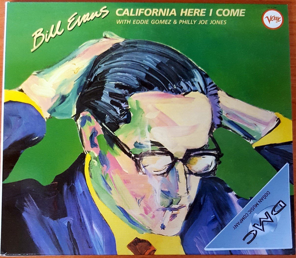 BILL EVANS - CALIFORNIA HERE I COME WITH EDDIE GOMEZ & PHILLY JOE JONES (1982) 2004 REISSUE CD 2.EL