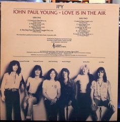 JOHN PAUL YOUNG - LOVE IS IN THE AIR (1978) - PLAK 2.EL