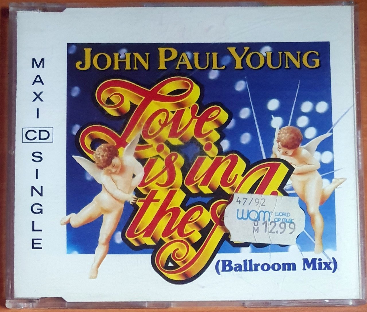 JOHN PAUL YOUNG - LOVE IS IN THE AIR (1992) - CD SINGLE 2.EL