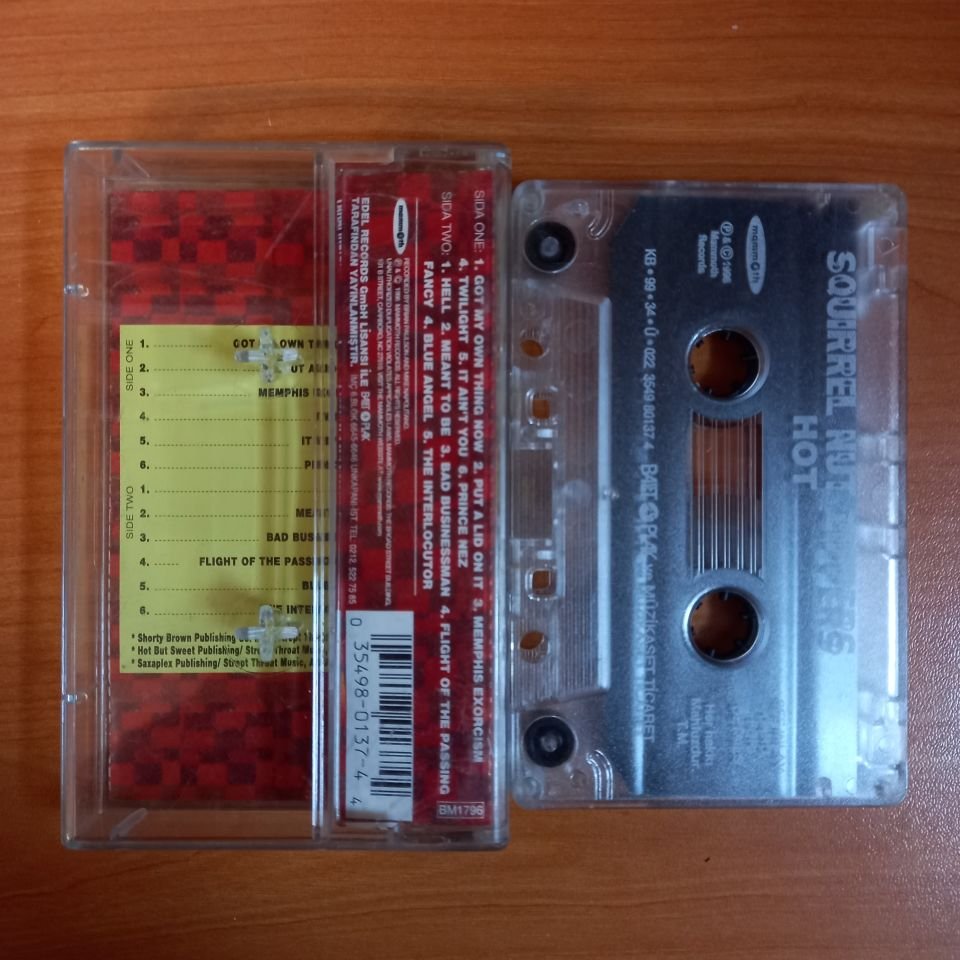 SQUIRREL NUT ZIPPERS - HOT (1996) - KASET 2.EL