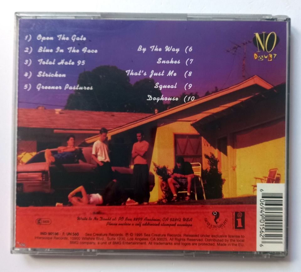 NO DOUBT – THE BEACON STREET COLLECTION (1997) - CD REISSUE 2.EL