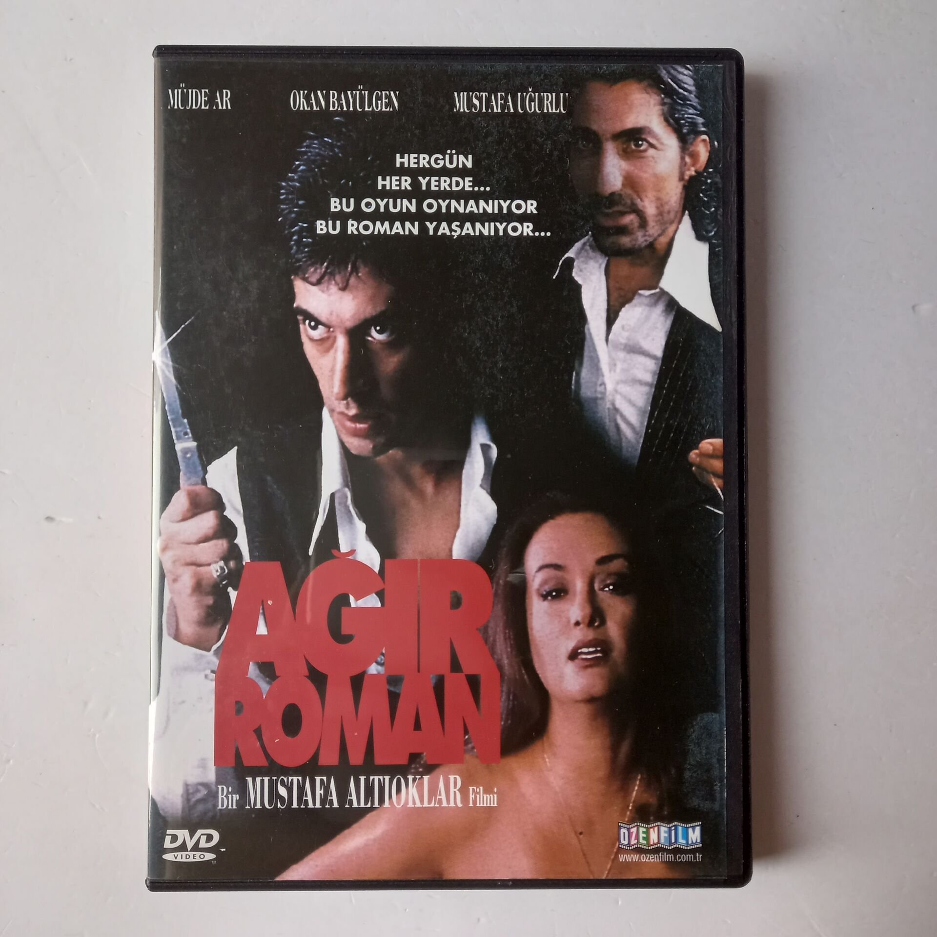 AĞIR ROMAN - MUSTAFA ALTIOKLAR - MÜJDE AR - OKAN BAYÜLGEN - MUSTAFA UĞURLU - DVD 2.EL