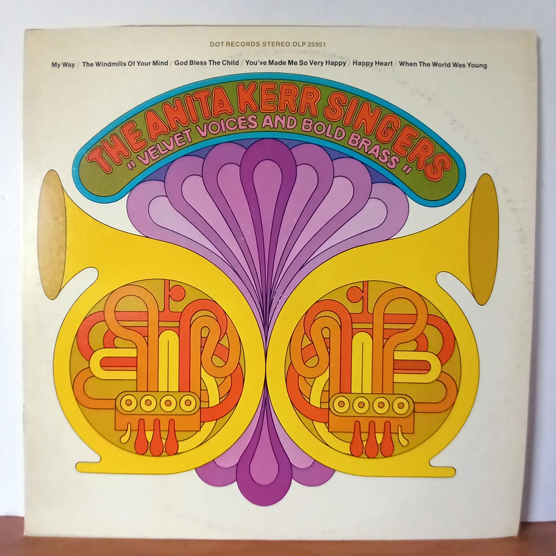 THE ANITA KERR SINGERS – VELVET VOICES AND BOLD BRASS (1969) - LP 2.EL PLAK
