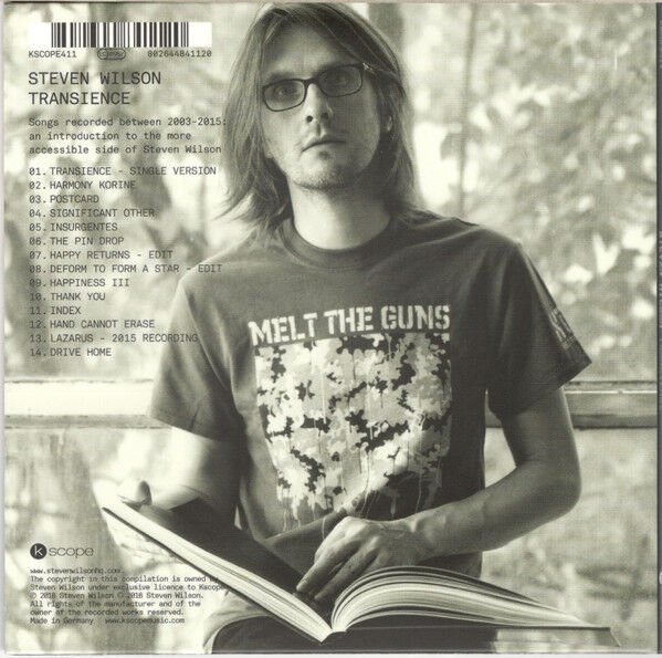STEVEN WILSON – TRANSIENCE (2016) - CD DIGISLEEVE AMBALAJINDA SIFIR