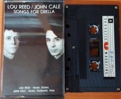 LOU REED / JOHN CALE - SONGS FOR DRELLA CASSETTE MADE IN INDONESIA ''USED''
