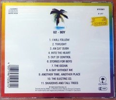 U2 - BOY CD 2.EL