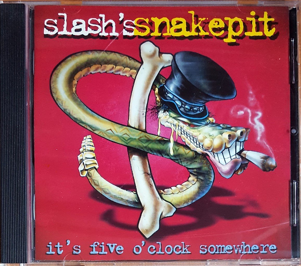 SLASH'S SNAKEPIT - IT'S FIVE O'CLOCK SOMEWHERE (1995) GEFFEN CD 2.EL