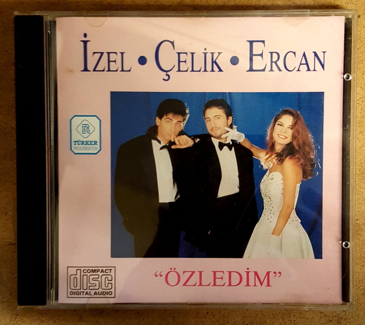 İZEL ÇELİK ERCAN - ÖZLEDİM (1991) - CD TÜRKER PRODÜKSİYON 2.EL