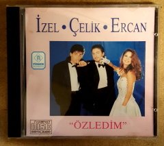 İZEL ÇELİK ERCAN - ÖZLEDİM (1991) - CD TÜRKER PRODÜKSİYON 2.EL