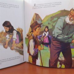 THE STORY OF HEIDI - WALT DISNEY - LP PLAK 2.EL