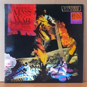 HAYDN: MASS IN TIME OF WAR / THE VIENNA ACADEMY CHOIR AND STATE OPERA ORCHESTRA, HANS GILLESBERGER - LP 2.EL PLAK