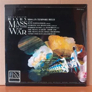 HAYDN: MASS IN TIME OF WAR / THE VIENNA ACADEMY CHOIR AND STATE OPERA ORCHESTRA, HANS GILLESBERGER - LP 2.EL PLAK