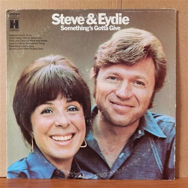 STEVE & EYDIE – SOMETHING'S GOTTA GIVE - LP 2.EL PLAK