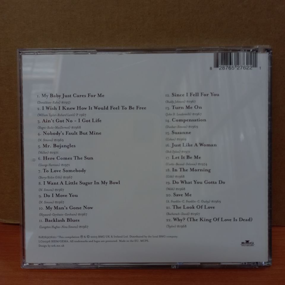 NINA SIMONE - THE GREATEST HITS (2003) - CD 2. EL