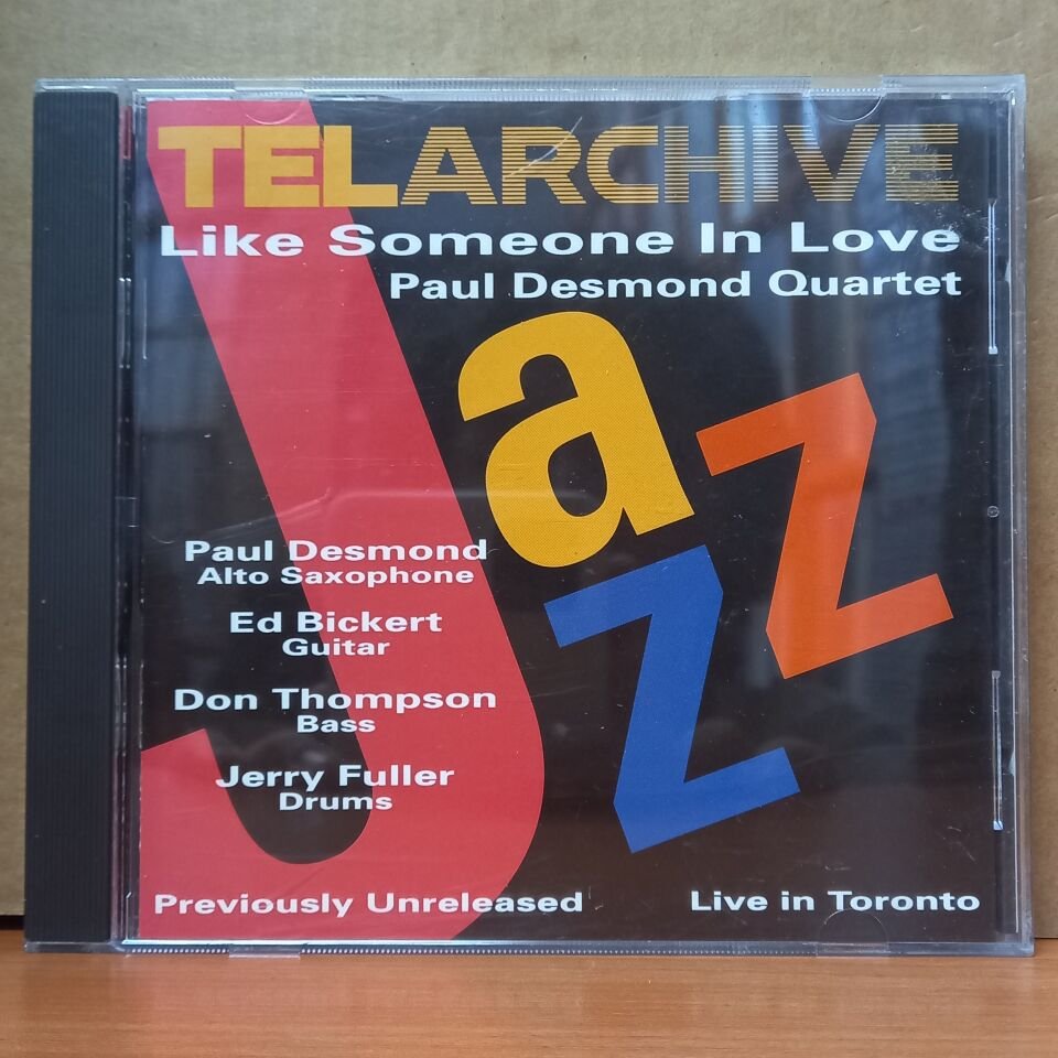 PAUL DESMOND QUARTET - LIKE SOMEONE IN LOVE (1992) - CD 2.EL