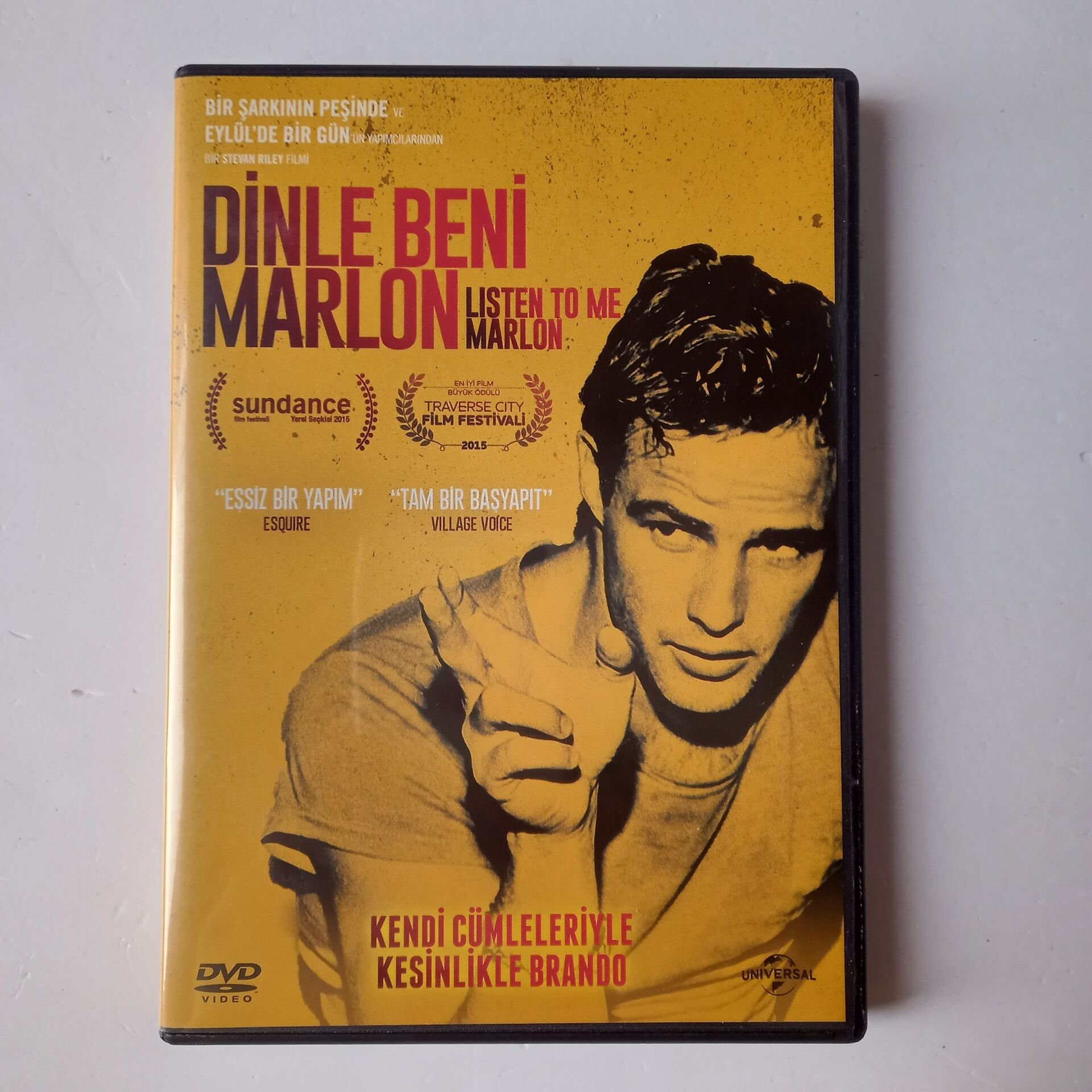 DİNLE BENİ MARLON - LISTEN TO ME MARLON - MARLON BRONDO - DVD 2.EL