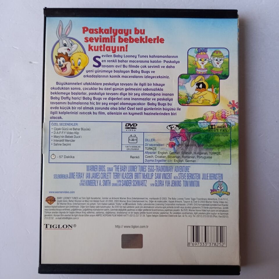 EGGSTRAORDINARY ADVENTURE / OLAĞANÜSTÜ MACERALAR - DVD 2.EL