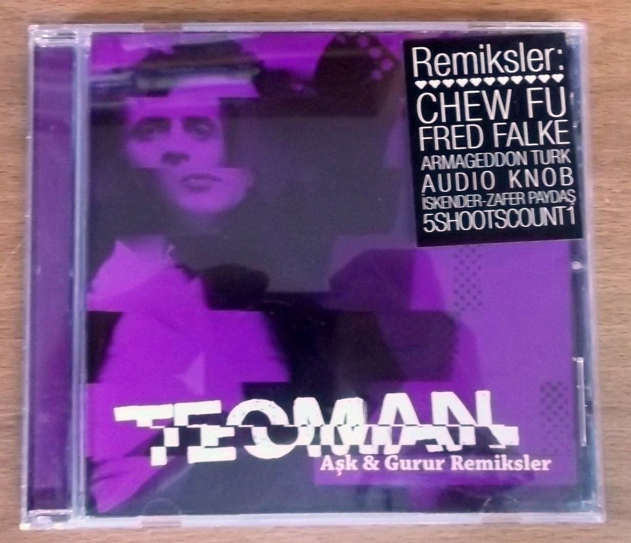 TEOMAN AŞK & GURUR REMIKSLER - CD 2.EL