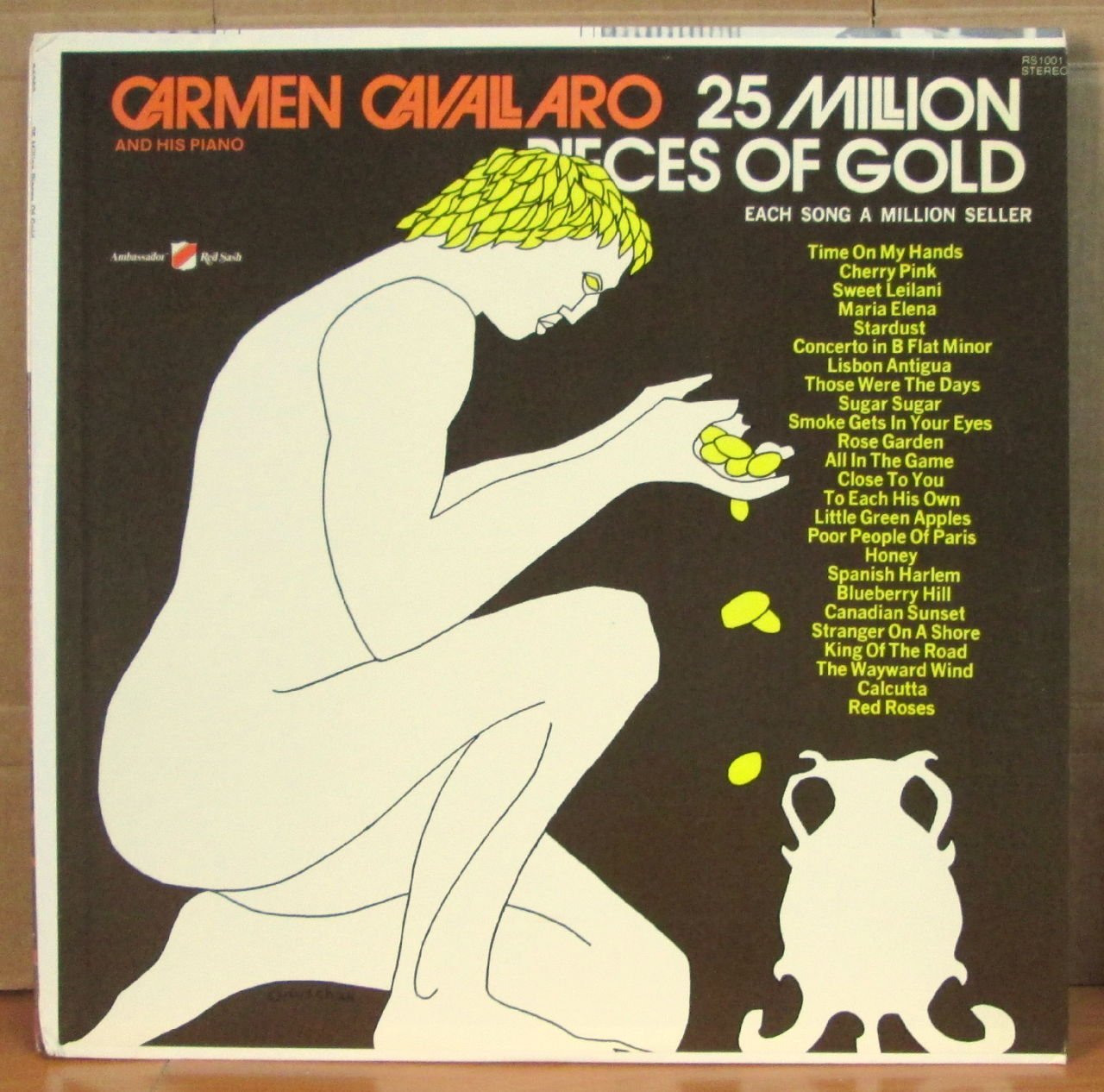 CARMEN CAVALLARO 25 MILLION PIECES OF LP 2.EL